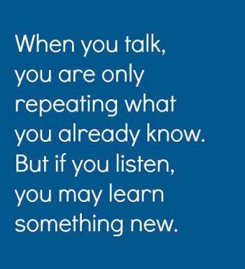 communication talk and listen